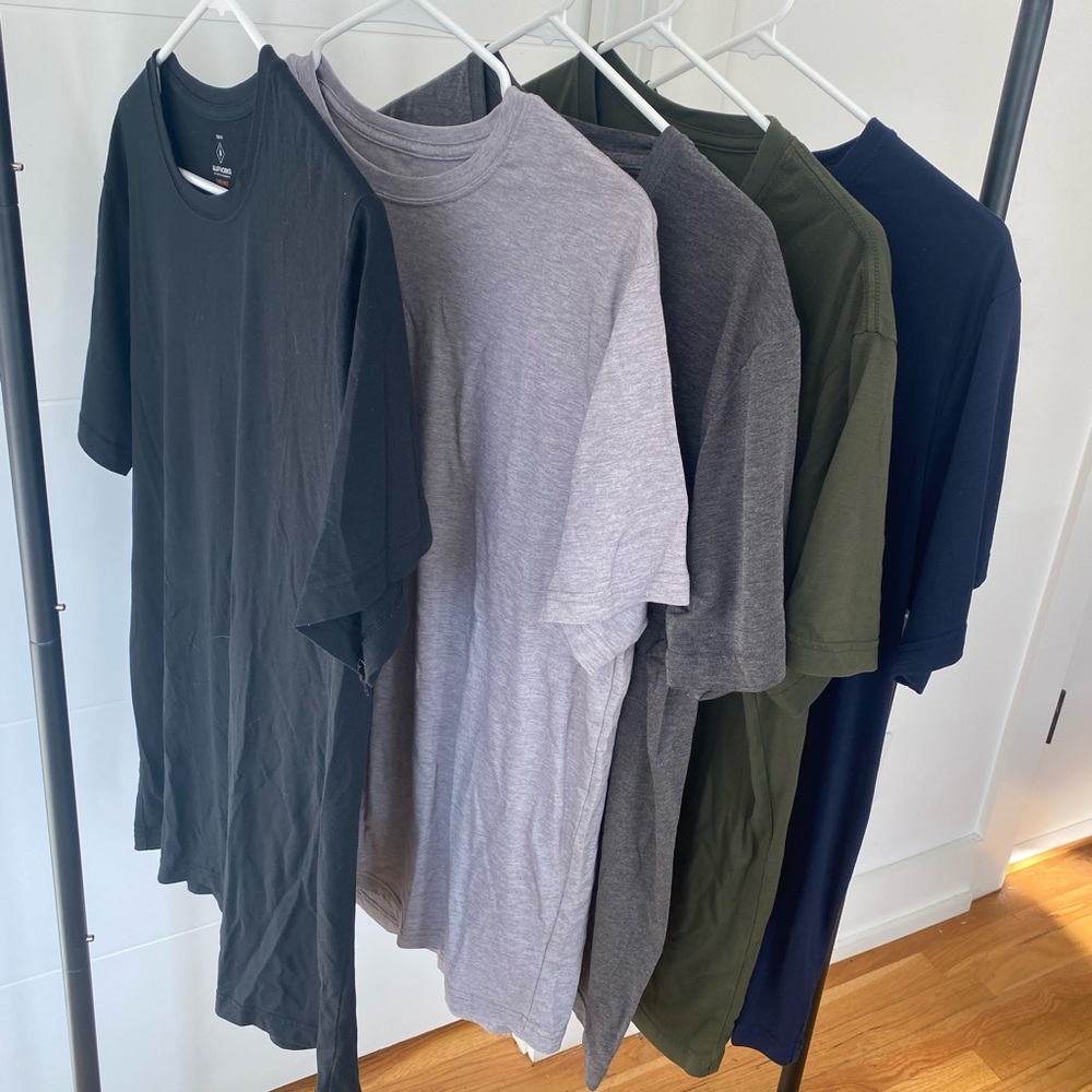 Set of 5 Bluffworks T Shirts